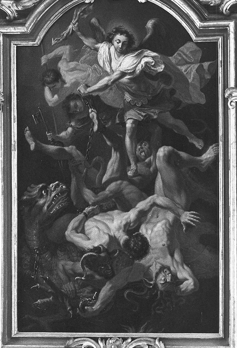 San Michele Arcangelo abbatte i demoni - Trecasali, Parma